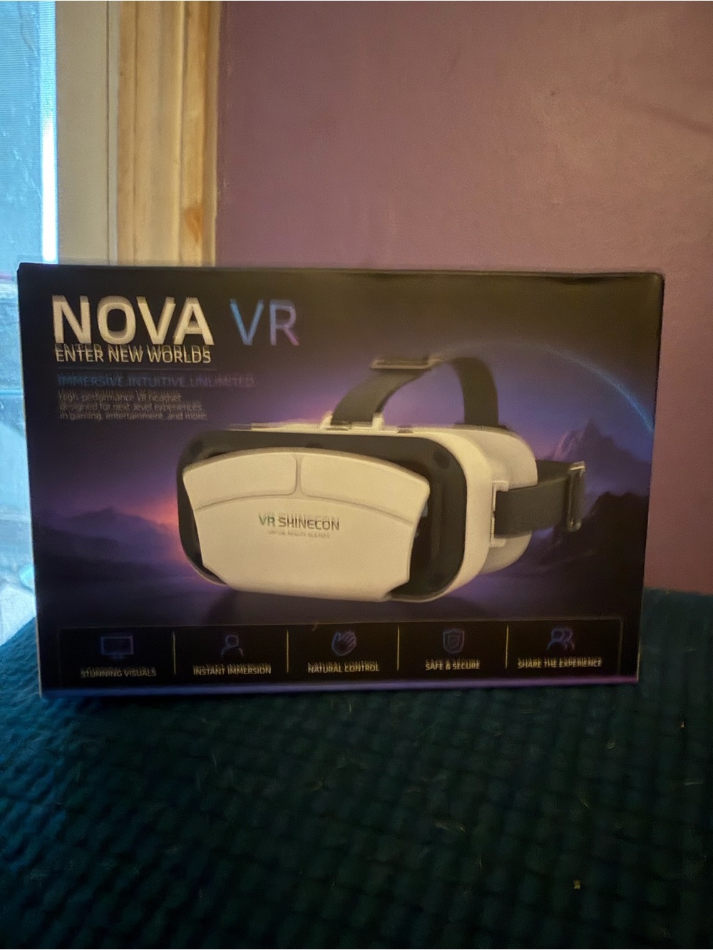 Shinecon White Smartphone VR Headset
